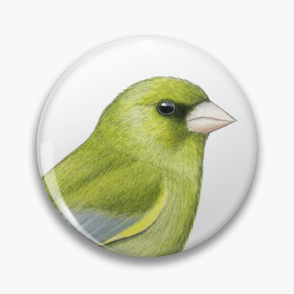 Item preview, Greenfinch designed and sold by Holly Grogan Art.