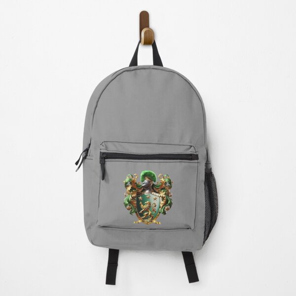 Item preview, Moore Family Crest – Irish Green Shield with Gold Lion & Stars designed and sold by Highlandkings.