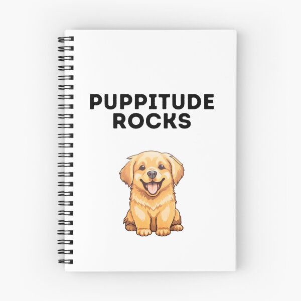 Item preview, Puppitude rocks Golden Retriever  designed and sold by Dolsini Dog Designs.