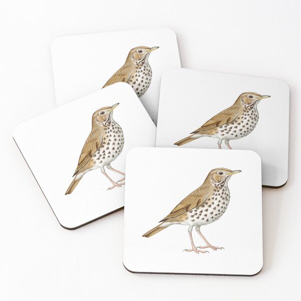 Item preview, Song Thrush designed and sold by Holly Grogan Art.