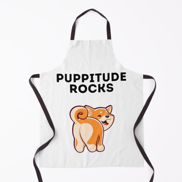 Item preview, Puppitude rocks Corgi white designed and sold by Dolsini Dog Designs.