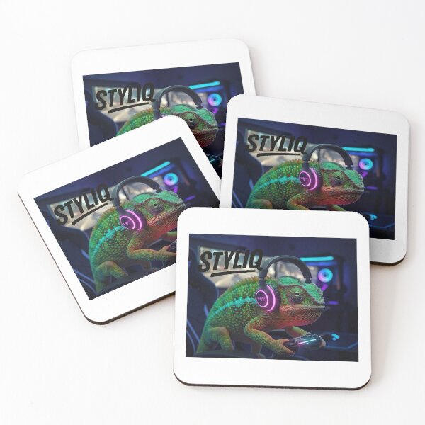 Item preview, Chameleon Gamer – Stylish and focused in the gaming world designed and sold by STYLIQ.