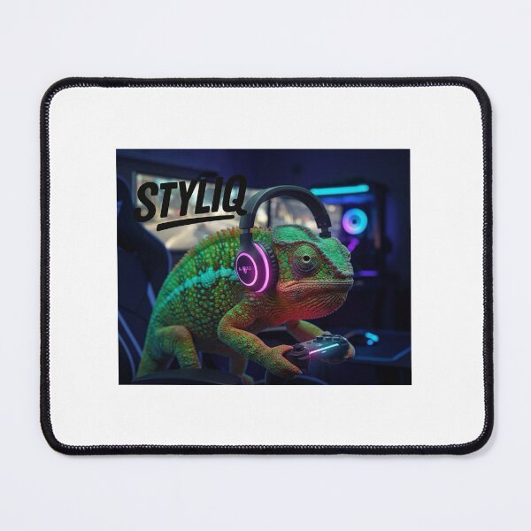 Item preview, Chameleon Gamer – Stylish and focused in the gaming world designed and sold by STYLIQ.