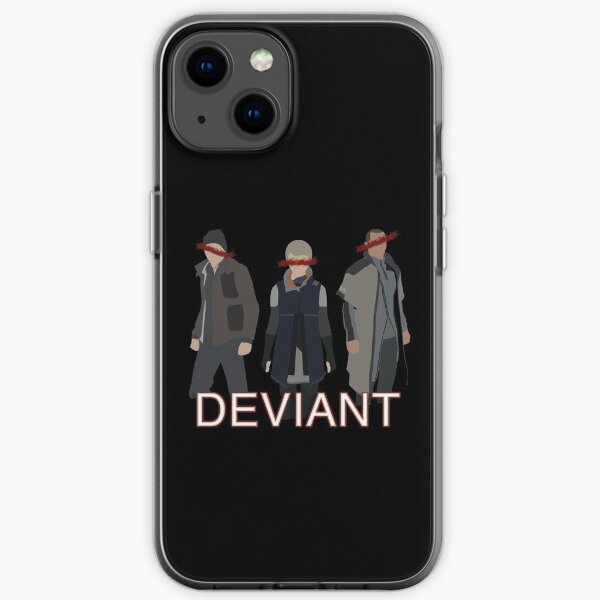 Detroit: Become Human- Kara, Connor, Markus ll Deviant version. iPhone Soft Case