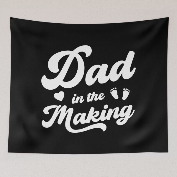 Item preview, Dad in the Making (White Text) designed and sold by STUDIO-72.