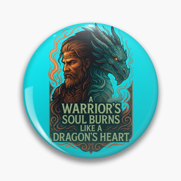 Item preview, A Warrior’s Soul | Dragon Spirit Fusion Fantasy Art designed and sold by Maximilianos.