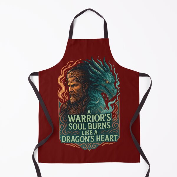 Item preview, A Warrior’s Soul | Dragon Spirit Fusion Fantasy Art designed and sold by Maximilianos.
