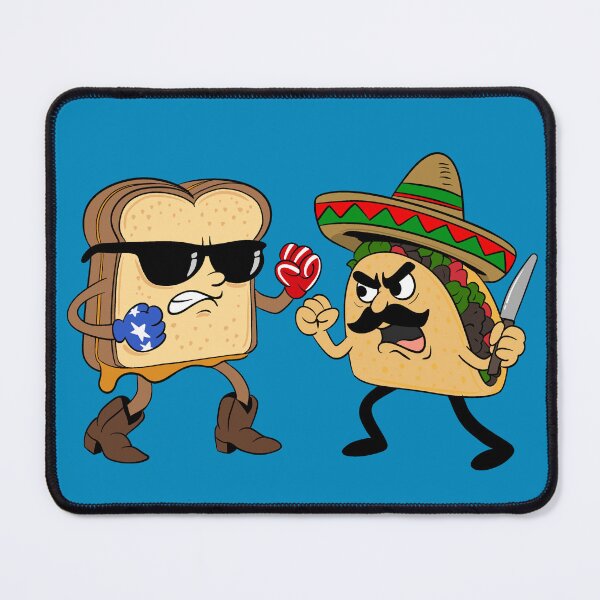 Item preview, Grilled Cheese vs Taco designed and sold by LaurevCreations.