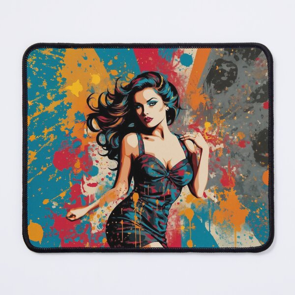 Item preview, Retro PinUp Girl 24 designed and sold by Made-by-Gus.
