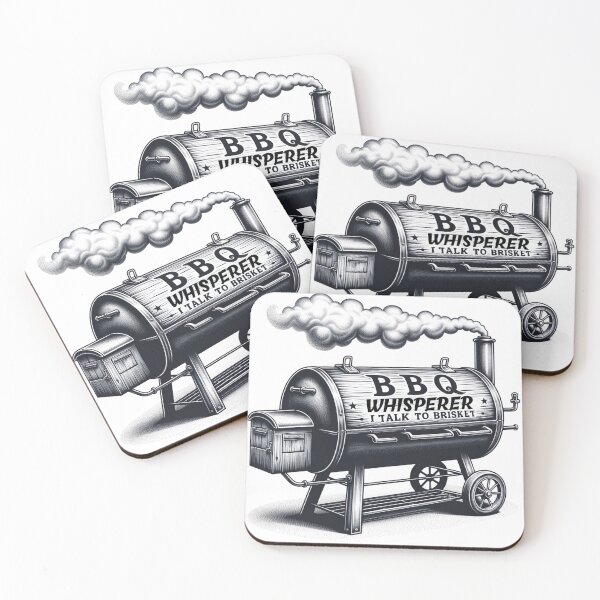 Item preview, BBQ Whisperer Smoker Grill – I Talk to Brisket Funny Meat Lover Design designed and sold by Enjoynit.