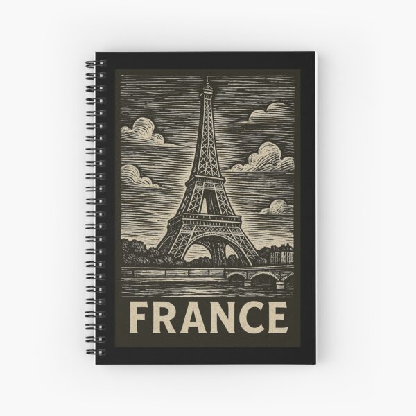 Item preview, France Linocut Style  designed and sold by Thistle-TShop.