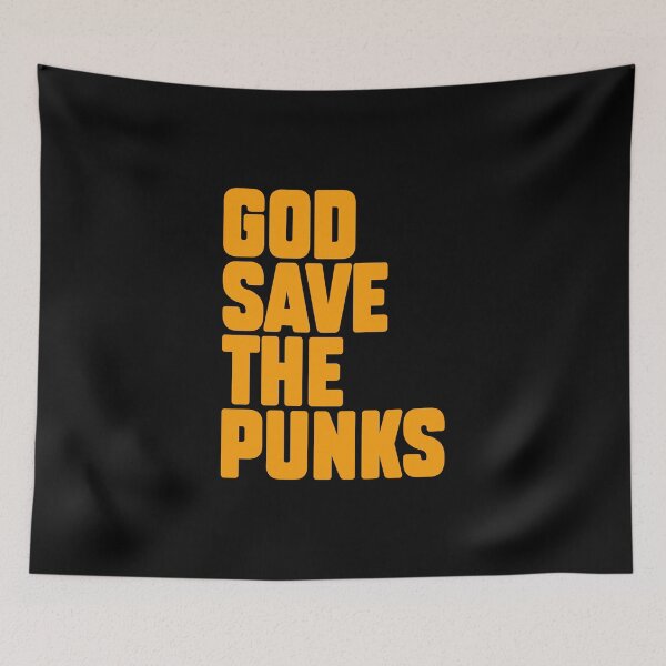Item preview, GOD SAVE THE PUNKS | Funny Punk Rock for Rebels & Misfits designed and sold by paulo silveira.