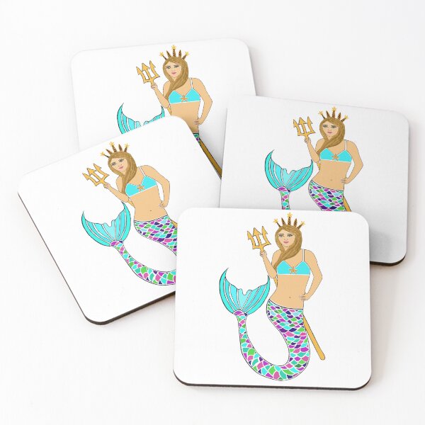 Item preview, Colorful Mermaid Sea Queen, girl gift, mermaid gift, mermaid lover gift, designed and sold by LuluLaRock.