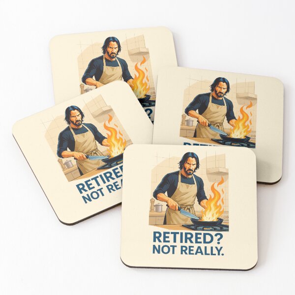Item preview, Retired? Not really. designed and sold by Bernd Friese.