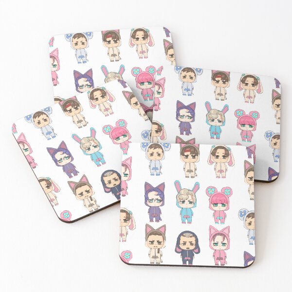 Item preview, tgaa characters in onesie pajamas designed and sold by mariam246810.