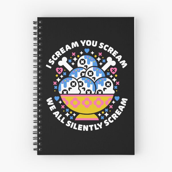 Item preview, Existential Dread Silent Scream Ice Cream  designed and sold by musingtreeart.