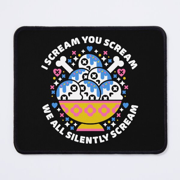 Item preview, Existential Dread Silent Scream Ice Cream designed and sold by musingtreeart.