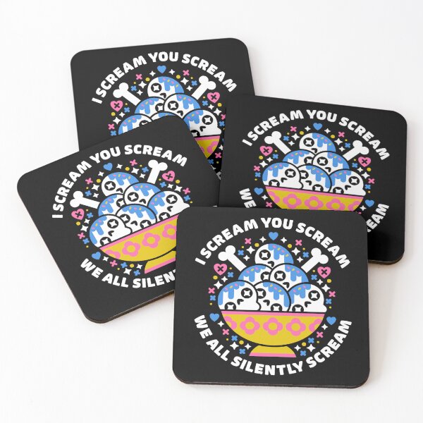 Item preview, Existential Dread Silent Scream Ice Cream  designed and sold by musingtreeart.