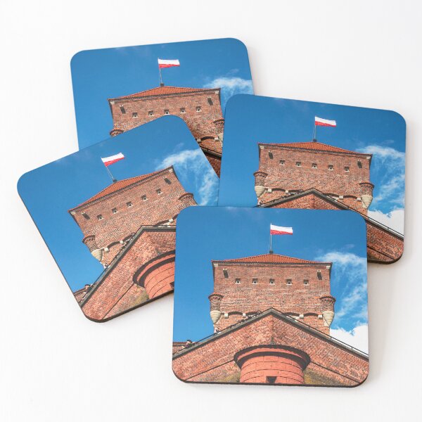 Item preview, Historic Red Brick Fortress – European Architecture Wall Art designed and sold by City and Nature in the Lens.