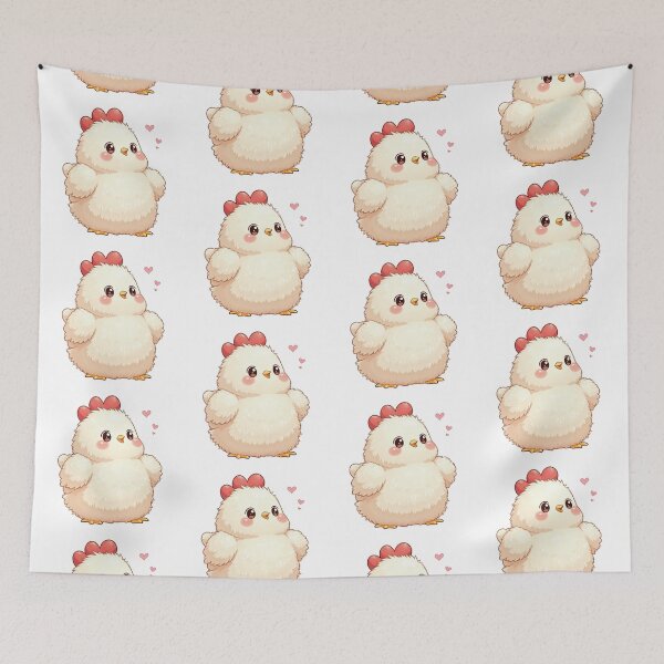 Item preview, Fluffy chicken designed and sold by Kimicute.