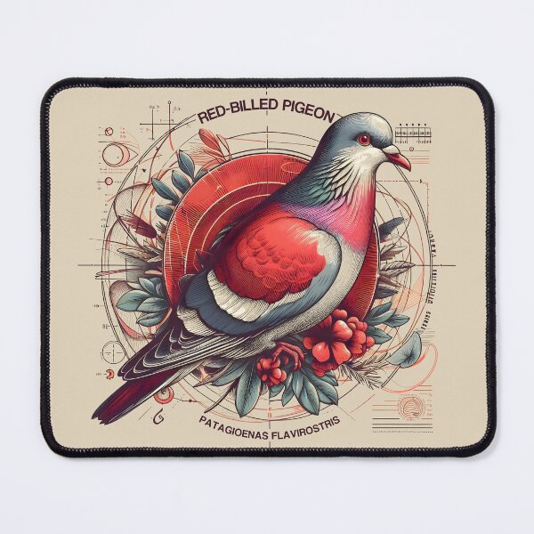 Item preview, Red-billed Pigeon 6 designed and sold by theAVIARY7.