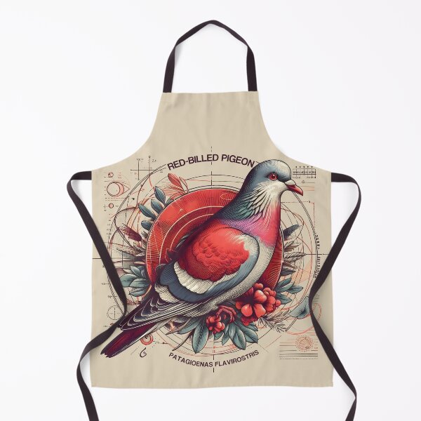 Item preview, Red-billed Pigeon 6 designed and sold by theAVIARY7.