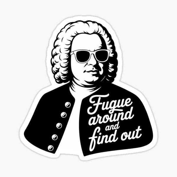 Item preview, Funny Bach Baroque and Classical Music Symphony designed and sold by billyperks.