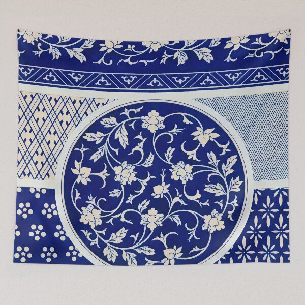 Item preview, "Azure Echoes of Cathay" (1890) designed and sold by stevepmp.