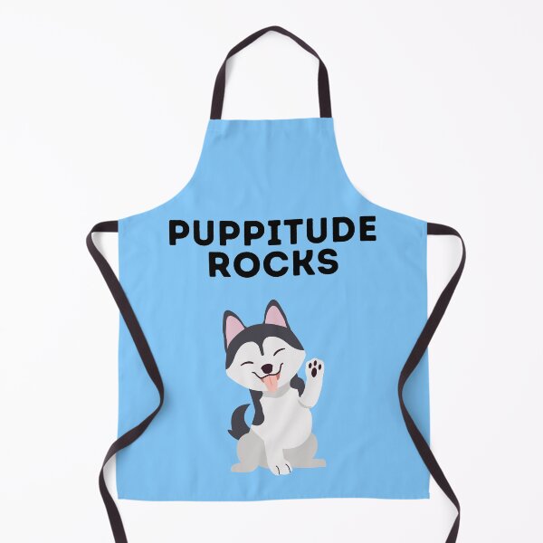 Item preview, Puppitude rocks Husky blue designed and sold by Dolsini Dog Designs.