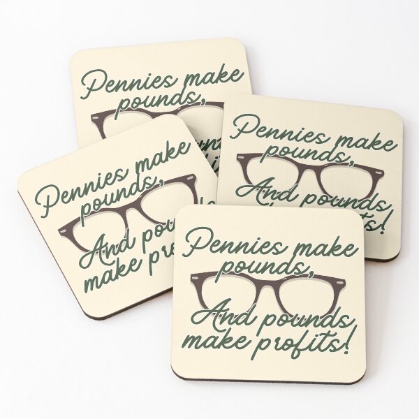 Item preview, Mad Men: Pennies Make Pounds & Pounds Make Profits!  designed and sold by Parasocialite.