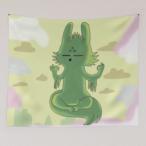 Item preview, Calm Slugcat : Rain World designed and sold by ZingyRing.