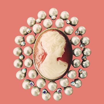 Artwork thumbnail, Classic Vintage Cameo by OneDayArt