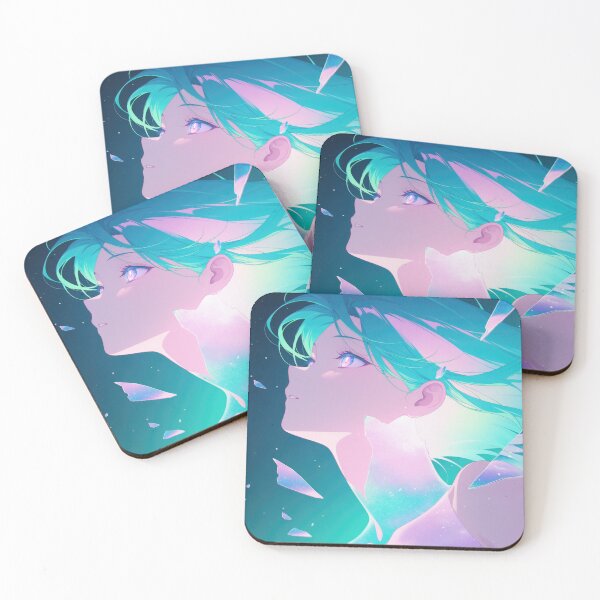 Item preview, Pastel Galaxy Anime Girl – Ethereal Space Aesthetic Art designed and sold by Hirvipelto.