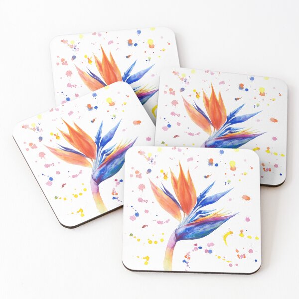 Item preview, Strelitzia Flower – ird of Paradise Watercolor Botanical Art.  designed and sold by Katenaz.