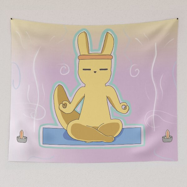 Item preview, Yoga Monk : Rain World designed and sold by ZingyRing.