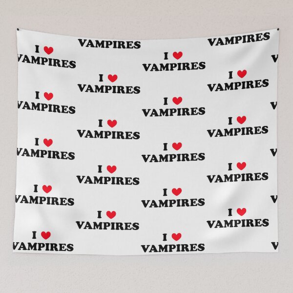 Item preview, I LOVE VAMPIRES  designed and sold by tea-rex23.