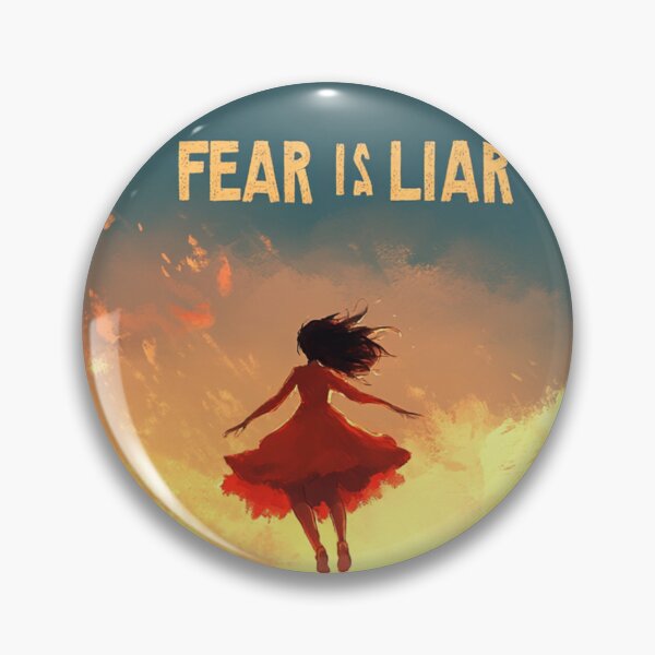 Artikelvorschau, Angst ist ein Lügner - Empowerment Abstrakte Sonnenaufgangskunst entworfen und verkauft von SoftMood-Prints.