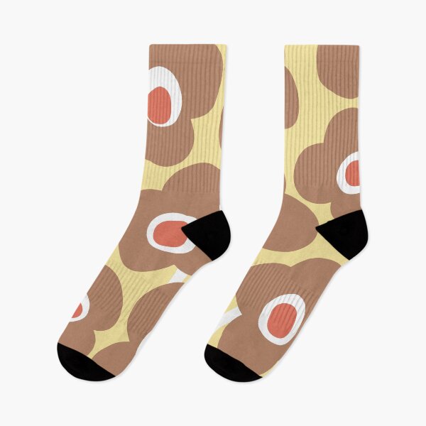 Item preview, Neutral Retro Floral Pattern in Terracotta, Mocha Mousse and Butter Yellow designed and sold by Deutschic.