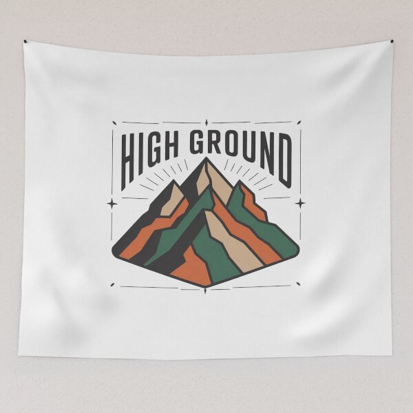 Item preview, High Ground Minimalist Style designed and sold by VividTrails.