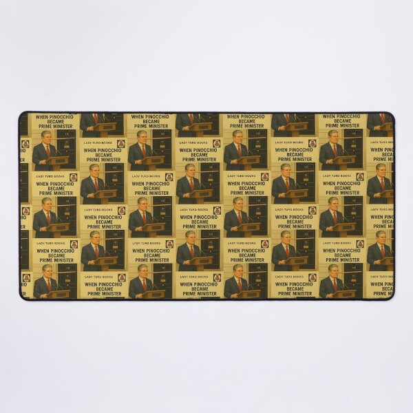 Item preview, When Pinocchio Became Prime Minister Kier Starmer Parody | Lady Turd Books designed and sold by ZEDorDEAD.
