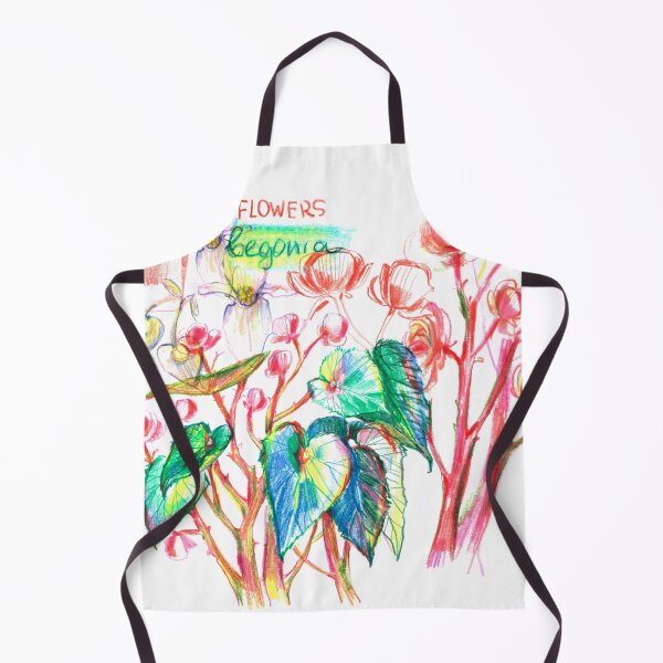 Item preview, Begonia flower artistic collage designed and sold by bokasin.
