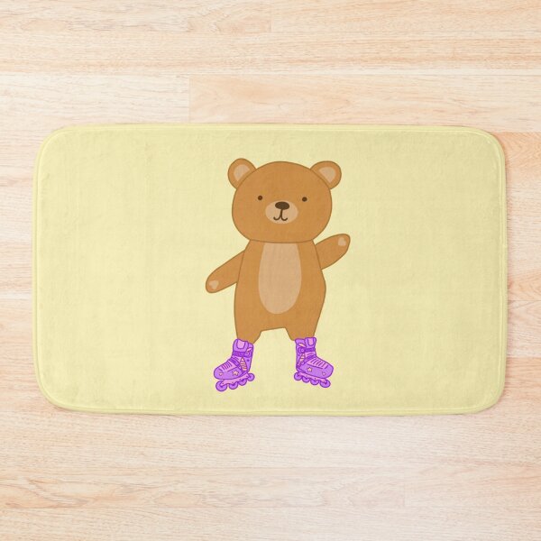 Item preview, Inline skate cute bear designed and sold by emilyvannooij.
