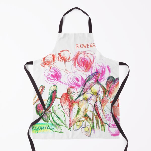 Item preview, Begonia flower artistic collage designed and sold by bokasin.