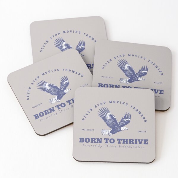 Item preview, Eagle - Born to Thrive T-Shirt designed and sold by Anroda Designs.