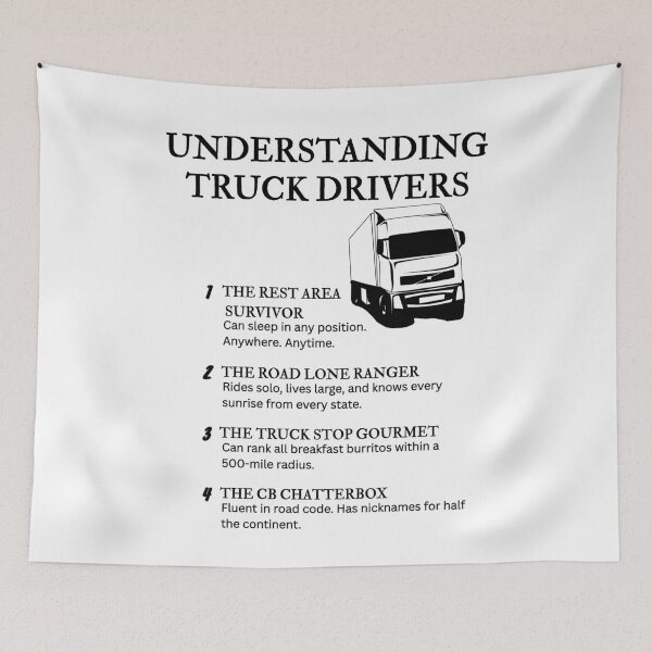 Item preview, Understanding Truck Drivers – Funny Life on the Road Definitions designed and sold by PsyFlow35.