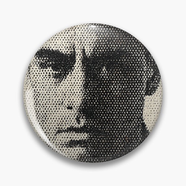 Item preview, Halftone Grit Portrait in Vintage Monochrome Style designed and sold by weirdfishes123.