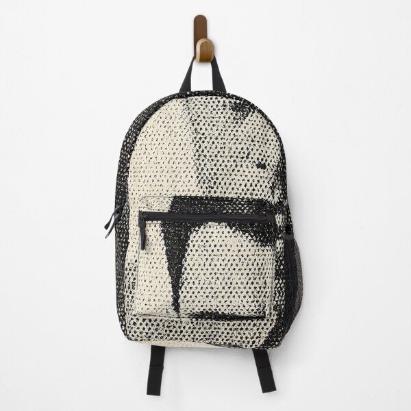 Item preview, Halftone Grit Portrait in Vintage Monochrome Style designed and sold by weirdfishes123.