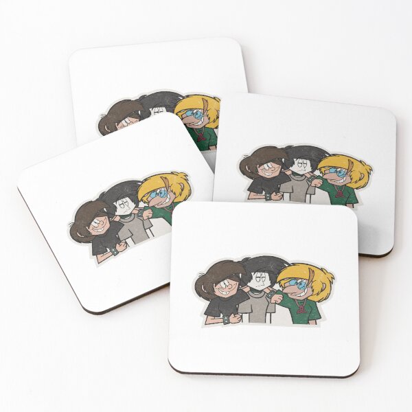 Item preview, Band Mates Sticker Design  designed and sold by BeckyLCartoons.