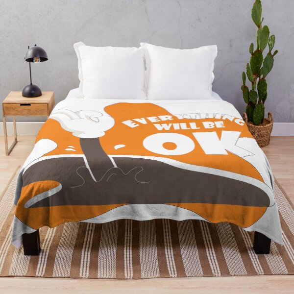 Item preview, Everything Will Be OK – Retro Cartoon Hand Positive Message designed and sold by SkillDesigner.
