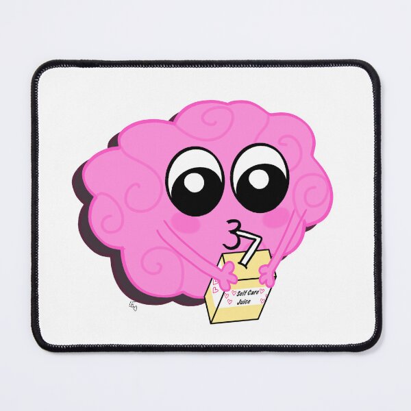 Item preview, Self Care Juice Brain no outline designed and sold by LaurenEhretArt.
